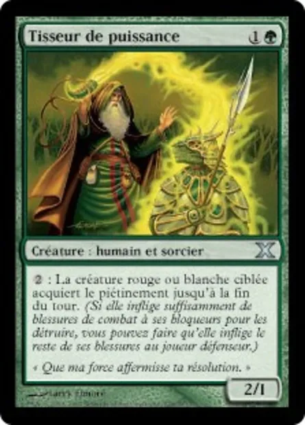 Tisseur de puissance, carte Magic 10E 278 — extension Dixième édition
