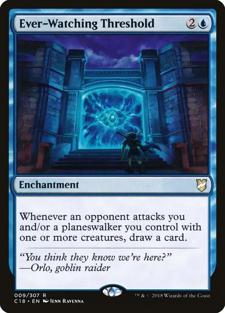 Ever-Watching Threshold, Magic card C18 9 — Commander 2018 set
