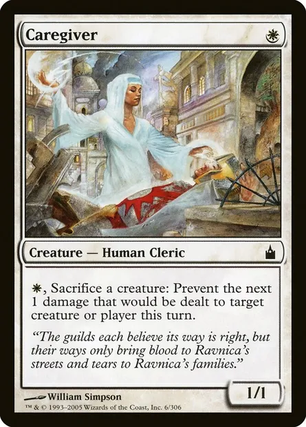 Archiatre, carte Magic RAV 6 — extension Ravnica: La Cité des Guildes