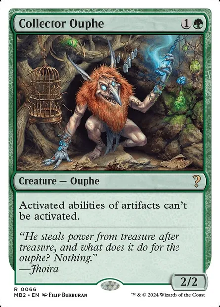 Collector Ouphe, Magic card MB2 66 — Mystery Booster 2 set