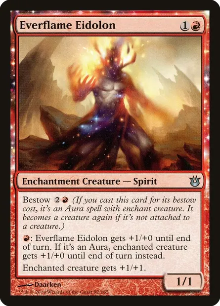 Everflame Eidolon, Magic card BNG 92 — Born of the Gods set