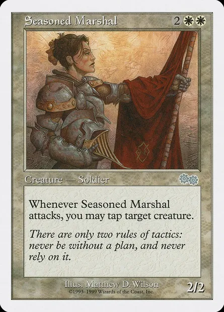 Maréchale aguerrie, carte Magic BRB 67 — extension Battle Royale Box Set