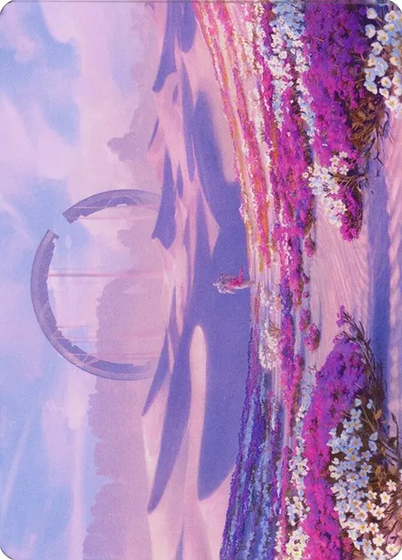 Plains // Plains, Magic card ADMU 63 — Dominaria United Art Series set