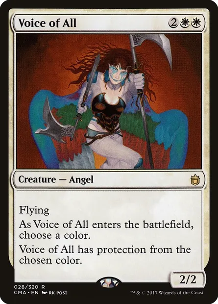 Voice of All, Magic card CMA 28 — Commander Anthology set
