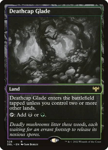 Deathcap Glade, Magic card DBL 528 — Innistrad: Double Feature set