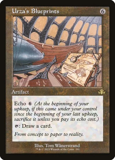 Urza's Blueprints, Magic card DMR 391 — Dominaria Remastered set