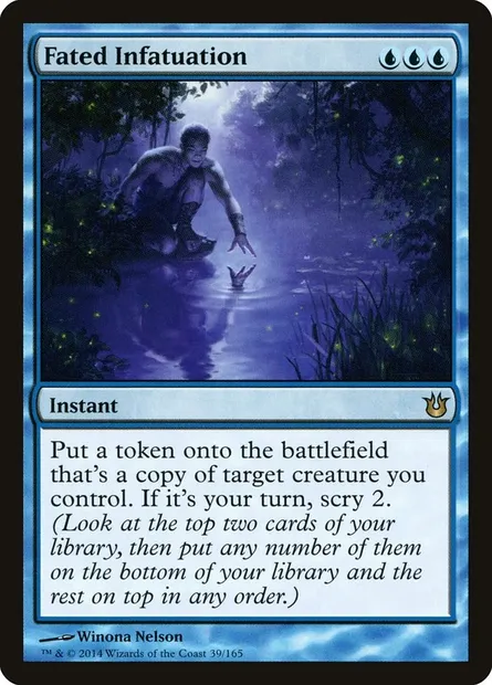 Fated Infatuation, Magic card BNG 39 — Born of the Gods set