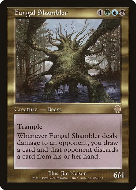 Fungal Shambler, Magic card APC 100 — Apocalypse set