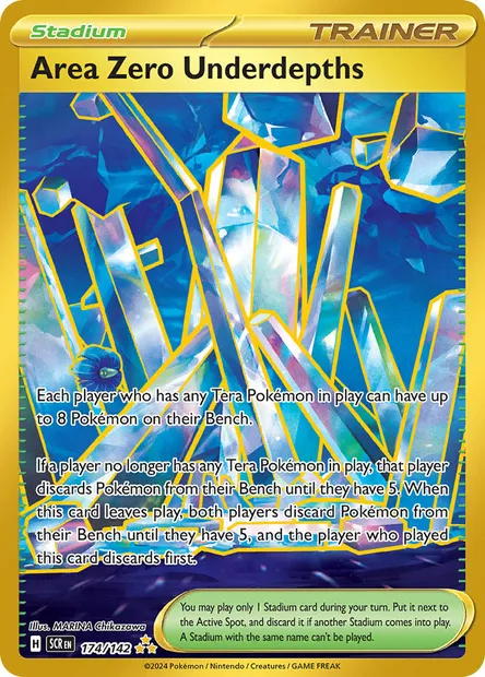 Area Zero Underdepths, Pokémon card SCR 174 — Stellar Crown set