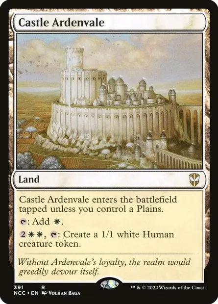 Castle Ardenvale, Magic card NCC 391 — New Capenna Commander set