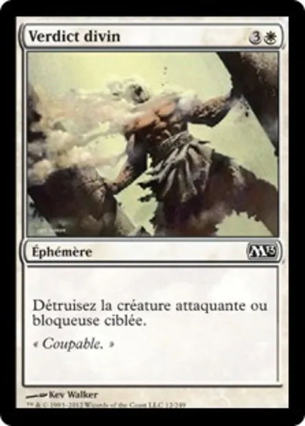 Verdict divin, carte Magic M13 12 — extension Magic 2013