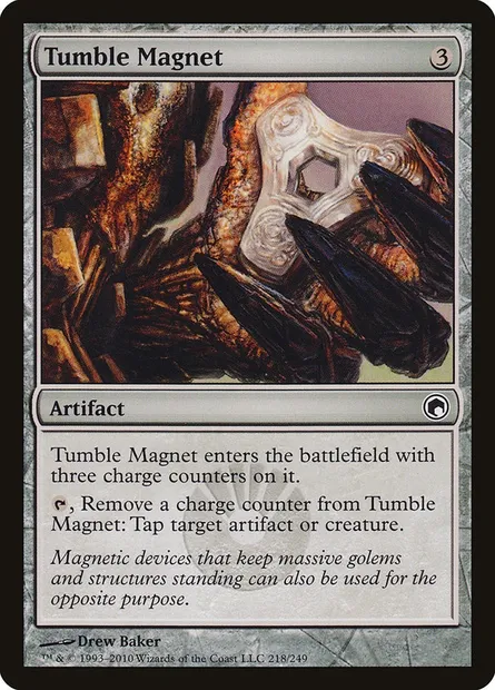 Tumble Magnet, Magic card SOM 218 — Scars of Mirrodin set