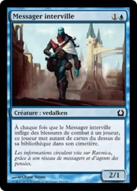Messager interville, carte Magic RTR 34 — extension Retour à Ravnica