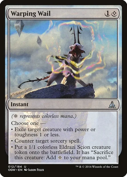 Warping Wail, Magic card OGW 12 — Oath of the Gatewatch set