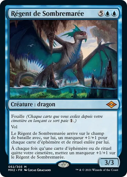 Régent de Sombremarée, carte Magic MH2 52 — extension Horizons du Modern 2