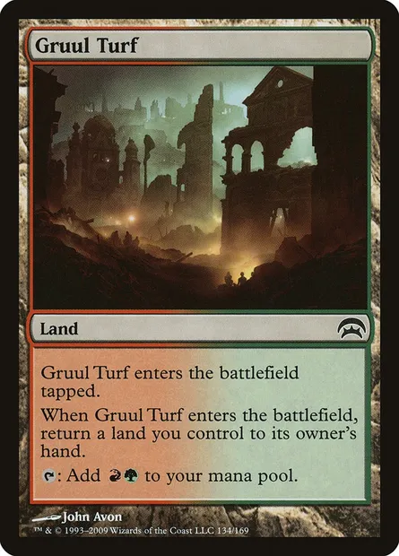 Territoire des Gruul, carte Magic HOP 134 — extension Planechase