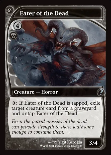 Eater of the Dead, carte Magic MB2 183 — extension Mystery Booster 2