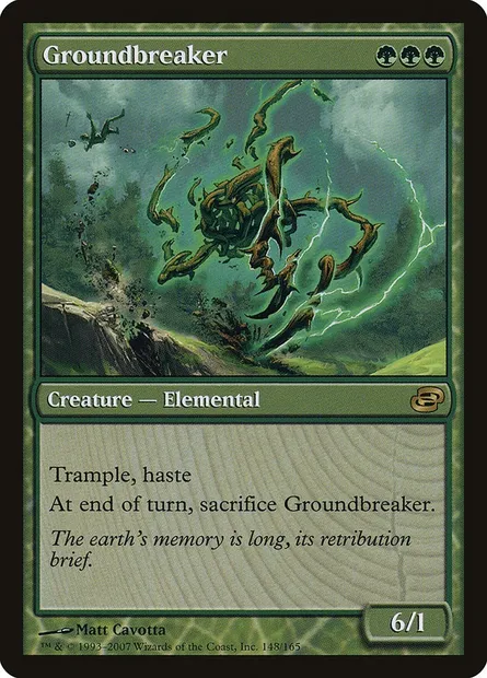 Groundbreaker, Magic card PLC 148 — Planar Chaos set
