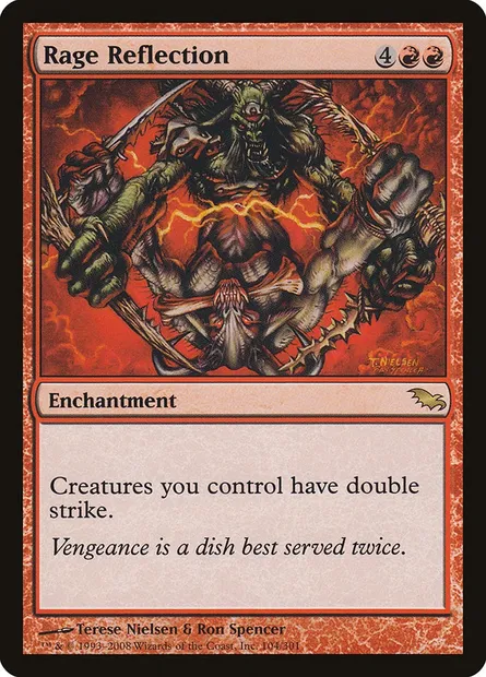 Rage Reflection, Magic card SHM 104 — Shadowmoor set