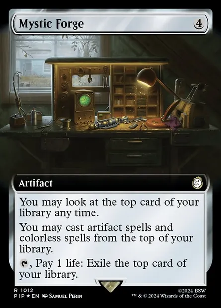 Mystic Forge, Magic card PIP 1012 — Fallout set