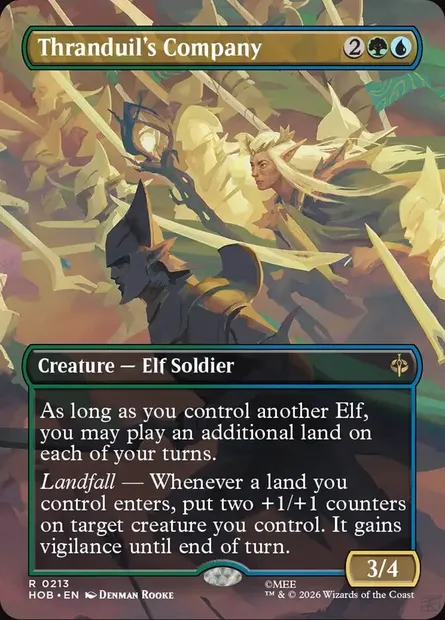 Thranduil's Company, Magic card HOB 213 — The Hobbit set