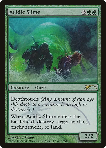 Boue acide, carte Magic F12 6 — extension Friday Night Magic 2012
