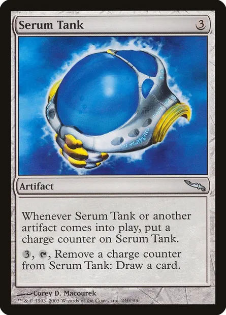Serum Tank, Magic card MRD 240 — Mirrodin set