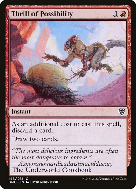Thrill of Possibility, Magic card DMU 148 — Dominaria United set