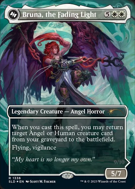 Bruna, the Fading Light, Magic card SLD 1336 — Secret Lair Drop set