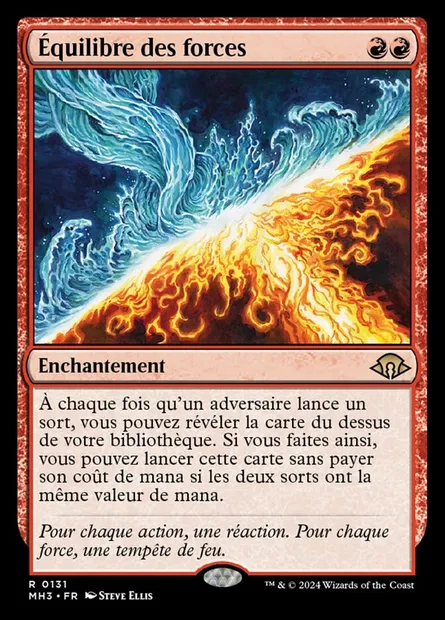 Équilibre des forces, carte Magic MH3 131 — extension Modern Horizons 3