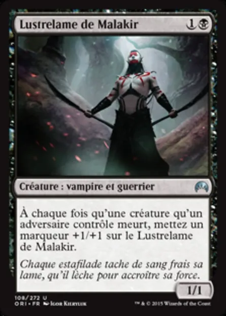Lustrelame de Malakir, carte Magic ORI 108 — extension Magic Origines