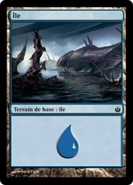 Île, carte Magic MBS 148 — extension Mirrodin assiégé