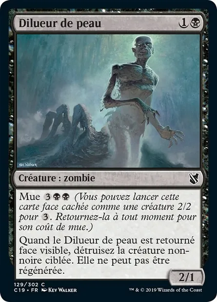Dilueur de peau, carte Magic C19 129 — extension Commander 2019