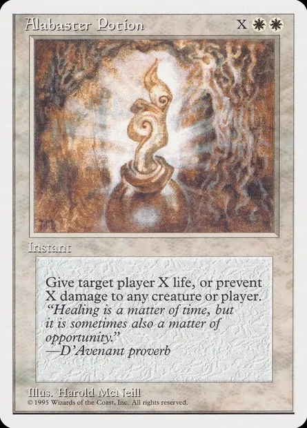 Alabaster Potion, Magic card RQS 1 — Rivals Quick Start Set set
