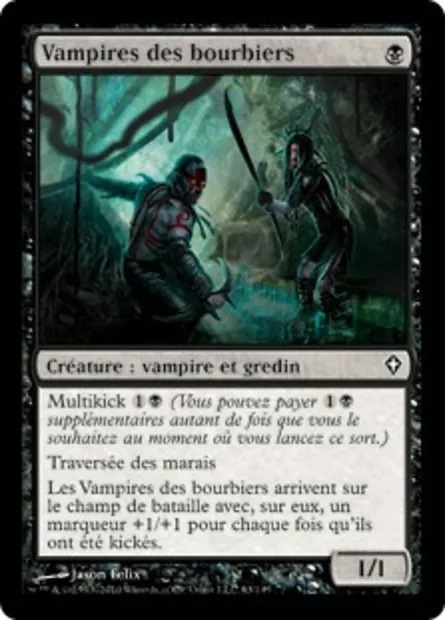 Vampires des bourbiers, carte Magic WWK 63 — extension Worldwake