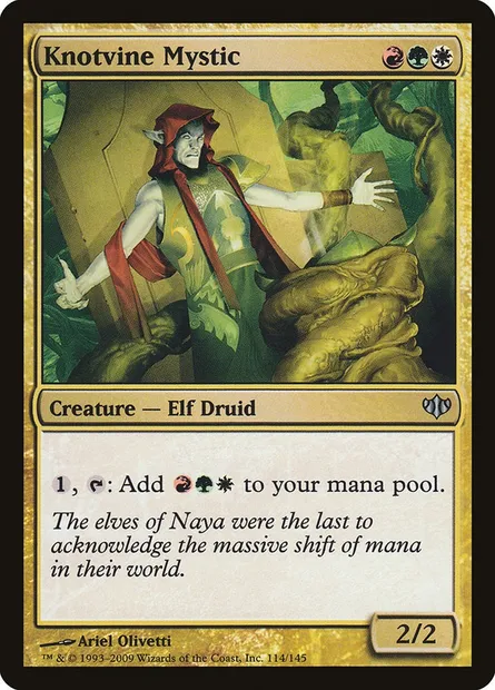 Knotvine Mystic, Magic card CON 114 — Conflux set
