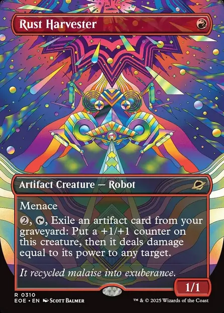 Rust Harvester, Magic card EOE 310 — Edge of Eternities set