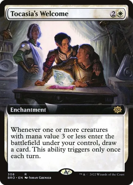 Tocasia's Welcome, Magic card BRO 308 — The Brothers' War set