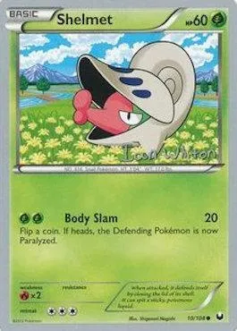 Shelmet, Pokémon card WCD13 010 — World Championship Decks 2013 set