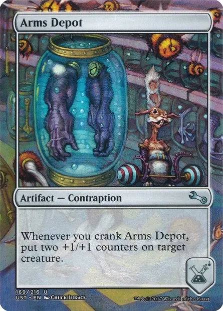 Arms Depot, Magic card UST 169 — Unstable set