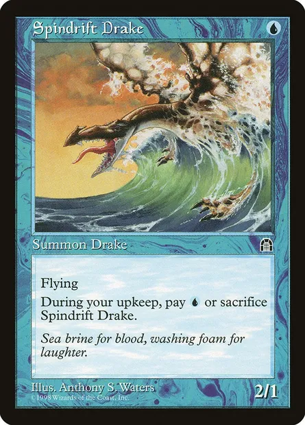 Drakon des embruns, carte Magic STH 44 — extension Forteresse