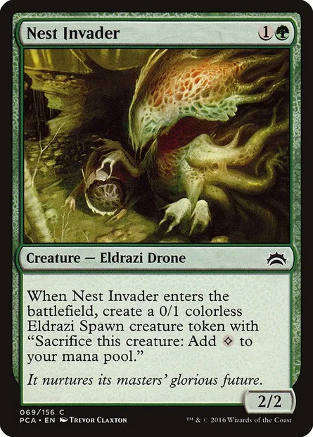 Nest Invader, Magic card PCA 69 — Planechase Anthology set