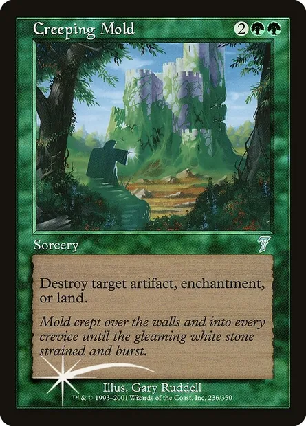 Creeping Mold, Magic card 7ED 236★ — Seventh Edition set