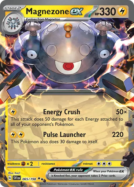 Magnezone ex, Pokémon card SVI 065 — Scarlet & Violet set