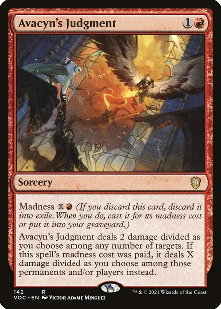 Avacyn's Judgment, Magic card VOC 142 — Crimson Vow Commander set