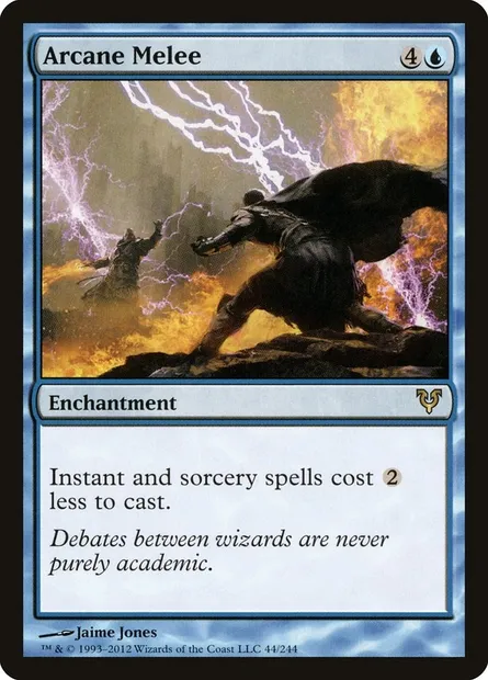 Arcane Melee, Magic card AVR 44 — Avacyn Restored set