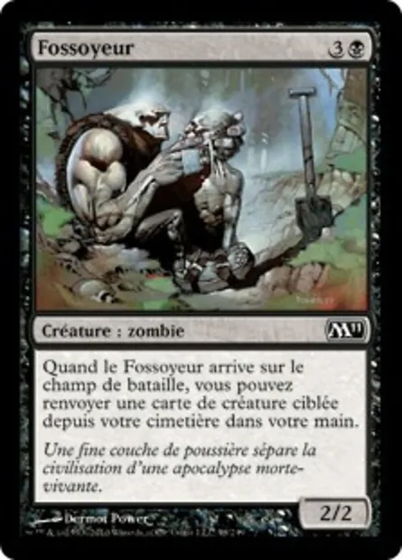 Fossoyeur, carte Magic M11 98 — extension Magic 2011