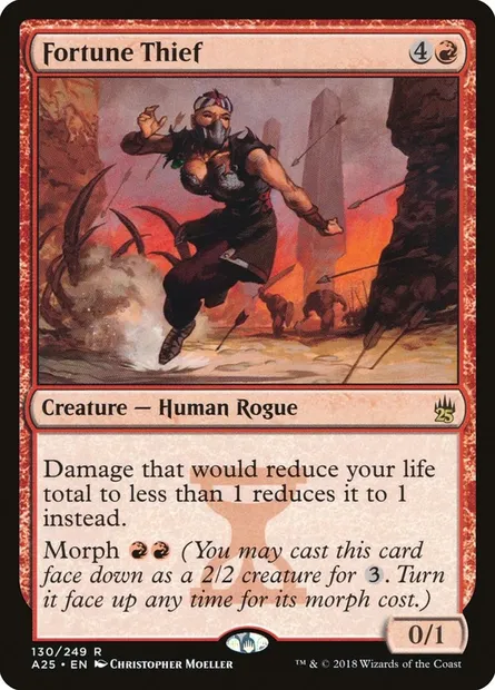 Fortune Thief, Magic card A25 130 — Masters 25 set