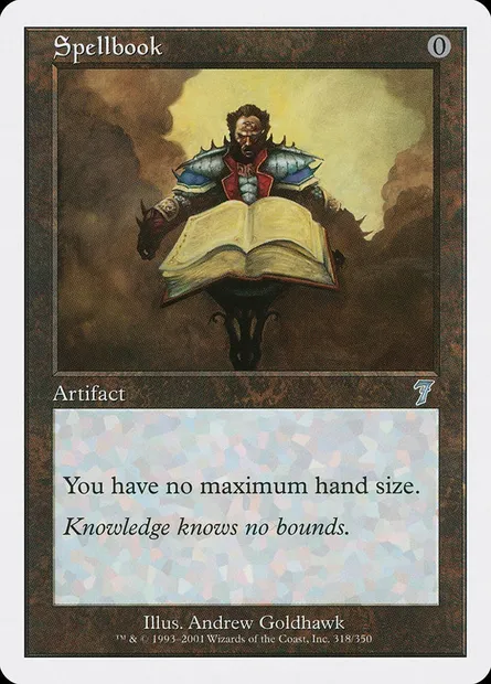 Spellbook, Magic card 7ED 318 — Seventh Edition set