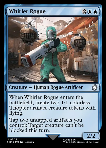 Whirler Rogue, Magic card PIP 709 — Fallout set